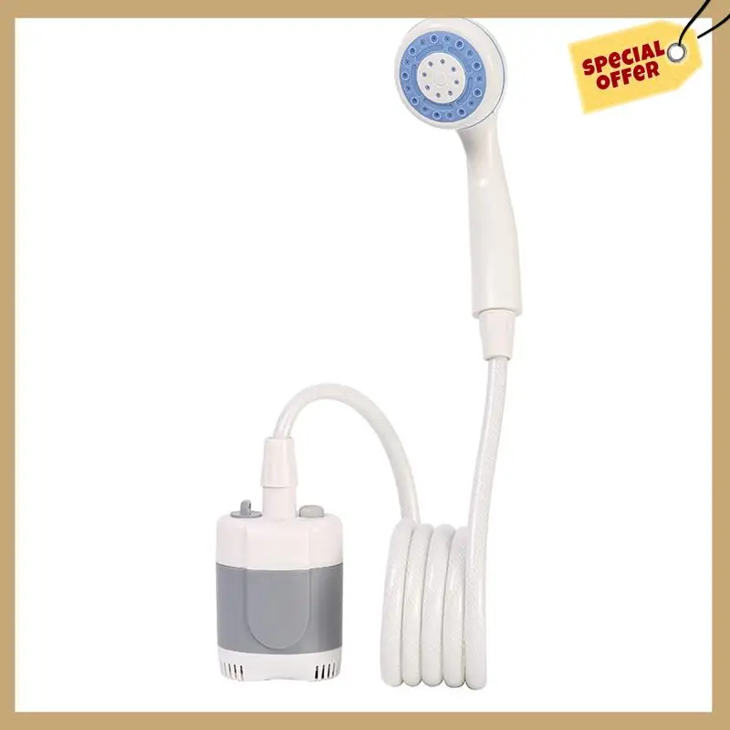 

Classy-Electric Camping Bathing Portable Showers Head Small Sprayer Pet Shower Car Washer Pool Hose Bathe Tool