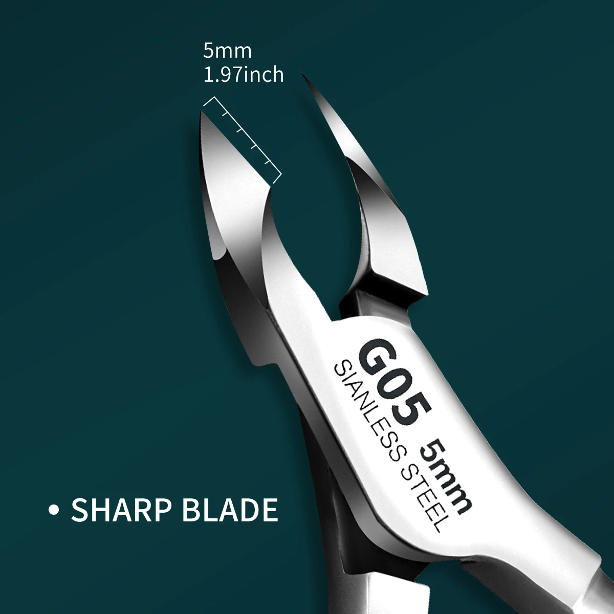 プロのキューティクルトリマーセット、女性と男性の爪と足の爪のための非常に鋭い角質はさみ、省力マニキュアツール