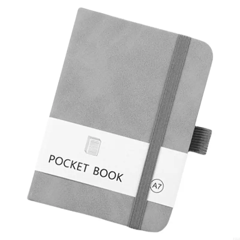 T5EA Hardcover Leder Notebook 200 Seiten breit gefütterte kleine Papier Notebook -Notizbilder