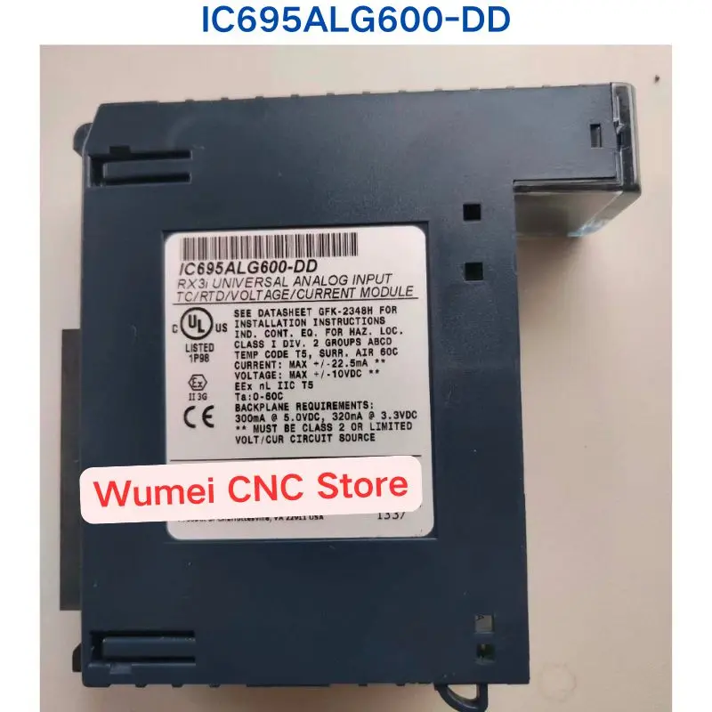 Second-hand test OK Module IC695ALG600-DD If You Need Other Specifications, Please Consult