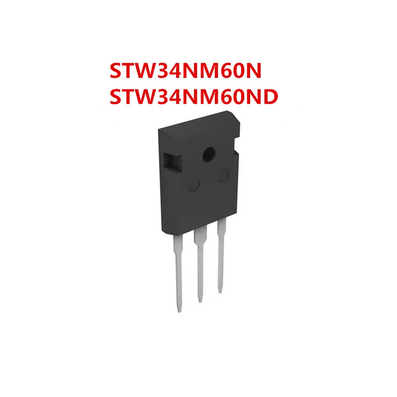 10PCS/LOT  STW34NM60N 34NM60N STW34NM60ND 34NM60ND TO-247 29A 600V  MOSFET