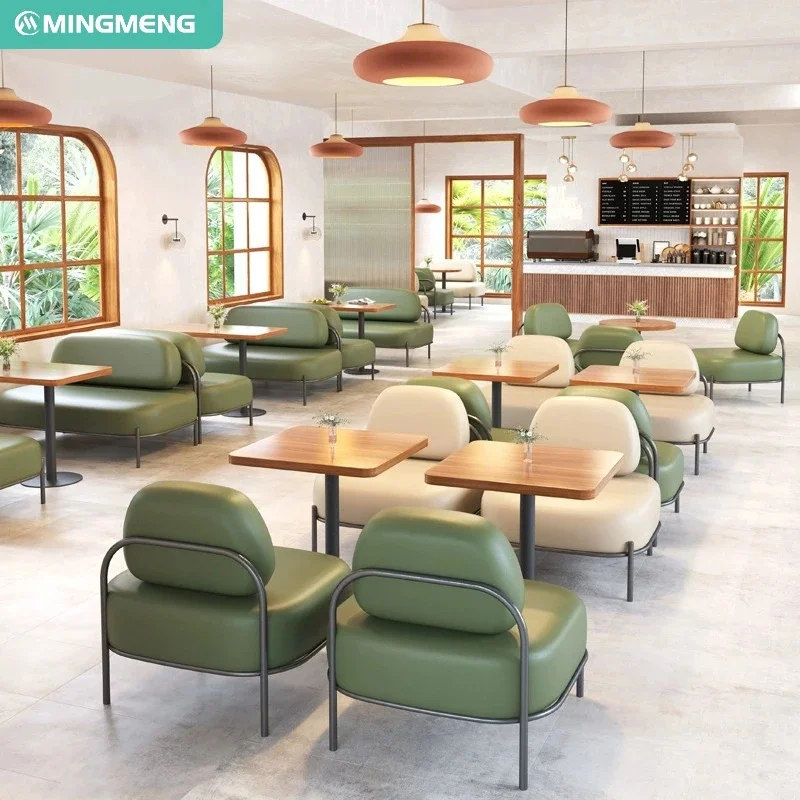 Wholesale Minimalist Design Durable Coffee Chair and Table Set Cafe Style Furniture, Dining Hotel Restaurant Use