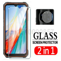 2.5D 9H Tempered Glass Screen Protector For Blackview BV8800 BL8800 Pro BV9200 With Soft Camera Lens Film On Blackview BV8800