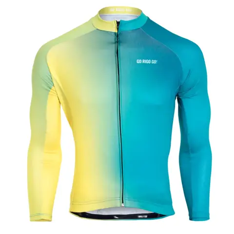 Go Rigo Go Men Downhill Mountain Bike Jersey Long sleeves New Cycling T-shirt MTB Maillot Bicycle Shirt Uniform Cycling Clothing