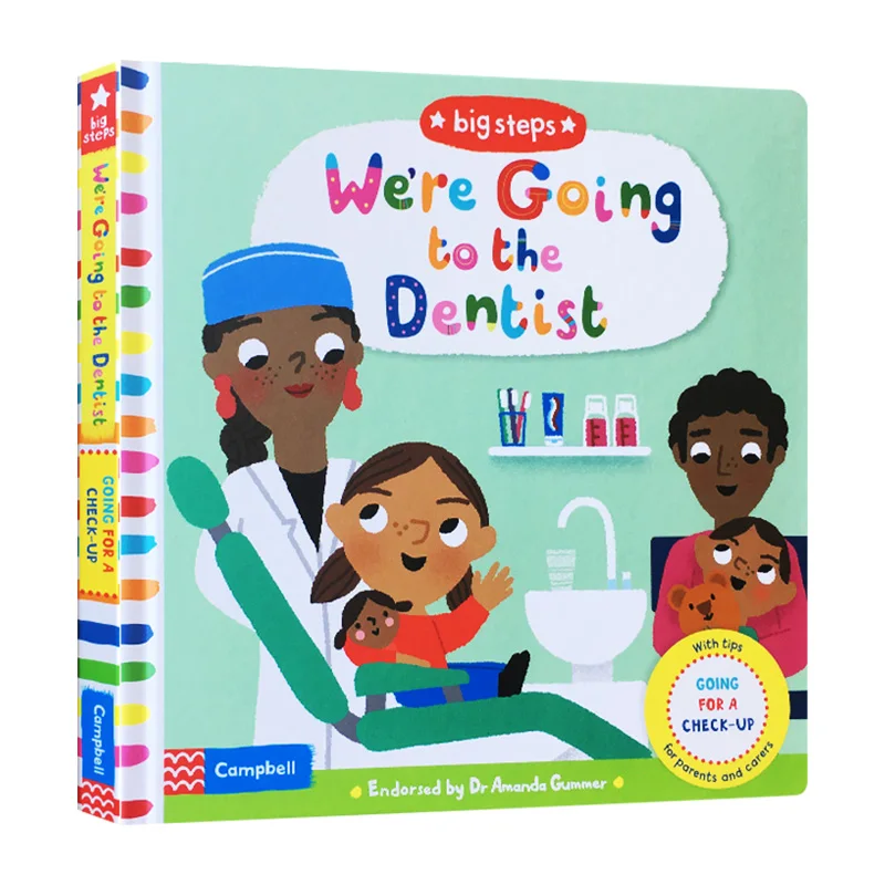 

We're Going to the Dentist Big Steps,Children's books aged 3 4 5 6, English picture books, 9781529004021