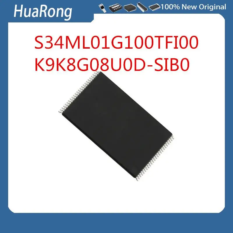

10 шт./лот S34ML01G100TFI00 S34ML01G100TF100 K9K8G08U0D-SIB0 K9K8G08U0D-SIBO K9K8G08U0D K9K8G08UOD SIB0 TSOP48