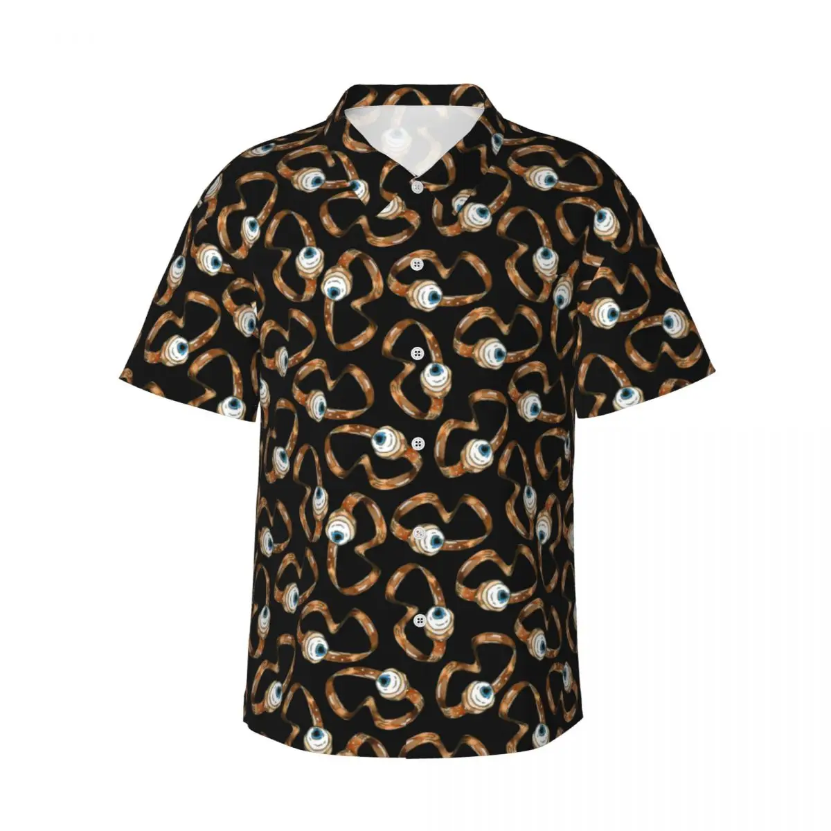 

Casual Hawaiian Harries Movie P-Potters Magic World Shirt Men Short Sleeve Shirts Men's Summer Loose Blouse