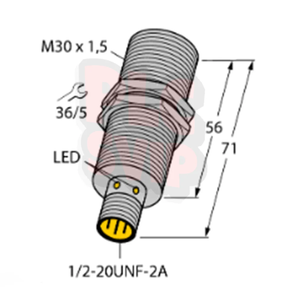 

TURCK Inductive Sensor BI10-G30-AZ3X-B3131 New in box 1PCS