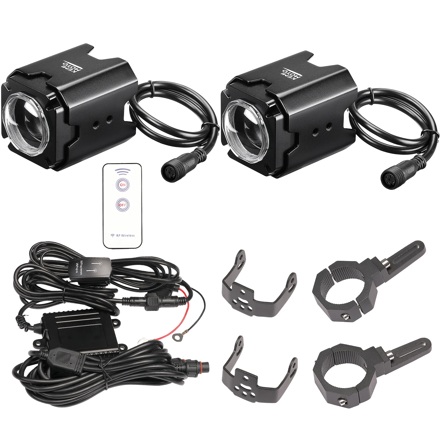 

Комплект зажимов для трубок 1,5-2 дюйма для Can-Am Maverick X3, совместимый с Polaris RZR Spot Beam Pod Light для боковой стороны
