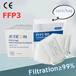 20pcs FFP3 Adult Face Mask CE Approve Certification Protection 5layer Filtering Barrier PFE 99% Mouth Cover Respirator