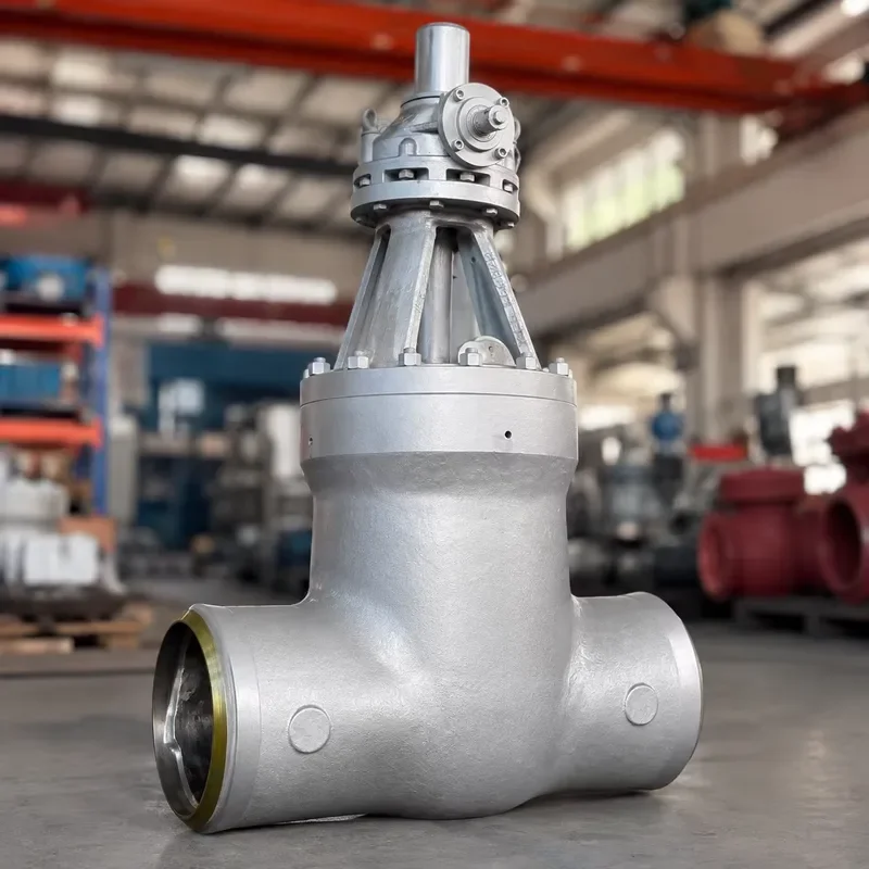 High Pressure Steam Isolation Valve WCB Pressure Seal Gate Valve Butt Weld Industrial Application