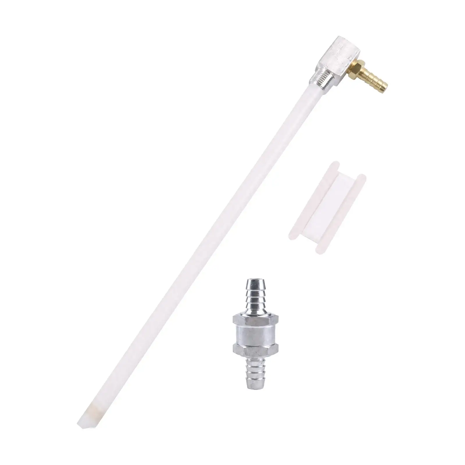 Boat Fuel Tank Pickup Tube Assembly Trim-to-Fit Fuel Pickup Tube with Aluminum Fitting Customizable Length Fuel Resistant