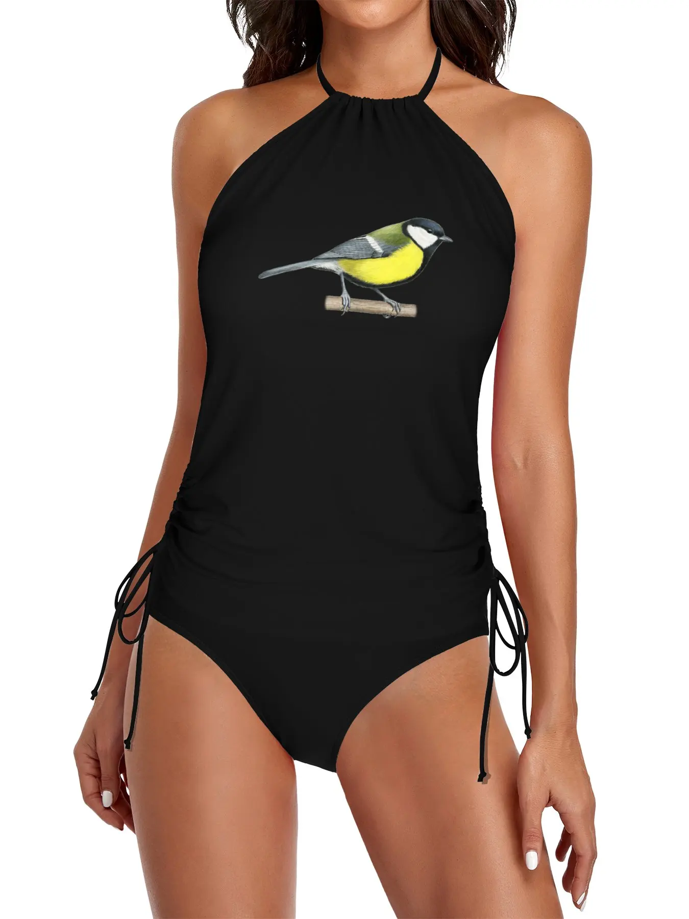 

Great Tit Split Swimsuit Set Women's beach clothing beach set for women swimsuits for women