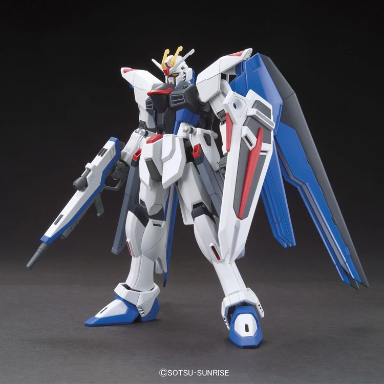 Originale Bandai 1/144 HGCE ZGMF-X10A Freedom Gundam (REVIVE) Kit di Alta Qualità Anime Action Figure Modello di Montaggio Raccogliere Ornamento