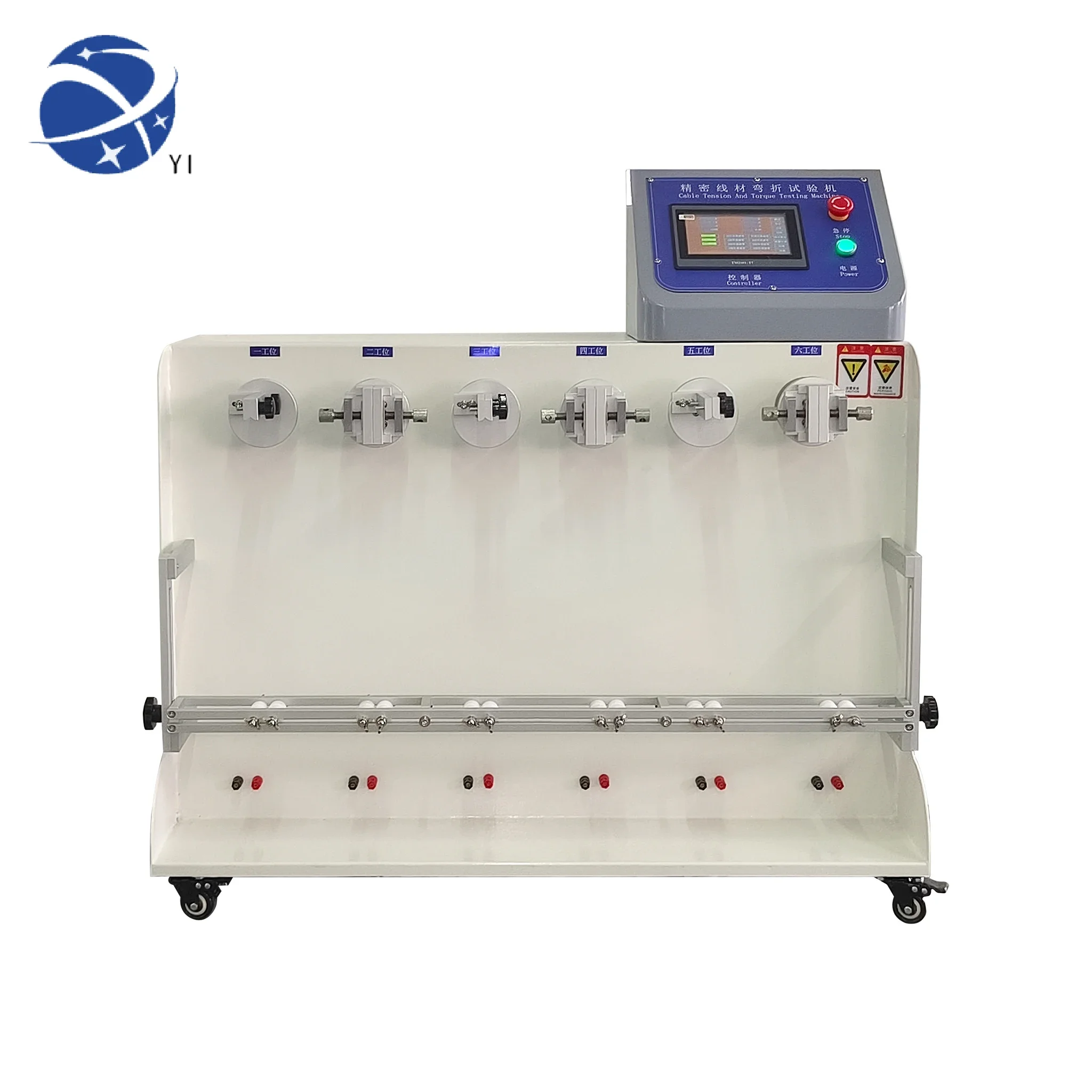 YUNYI Cable Tester Wire Swing Flexing Testing Machine Power Cord Repeated Bending Durability Test Equipment