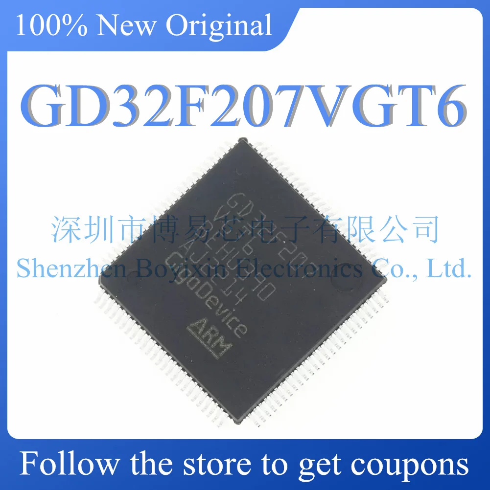 GD32F207VGT6 LQFP-100, produto original, novo