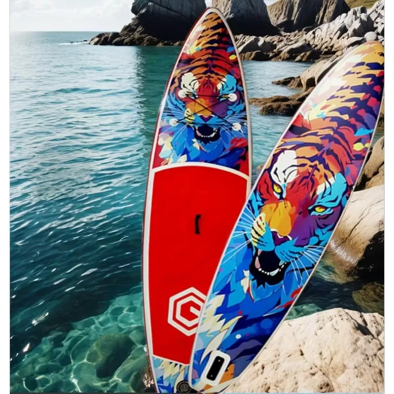 

Inflatable SUP Surfboard Beginner Portable Outdoor Water Sports Paddle Board