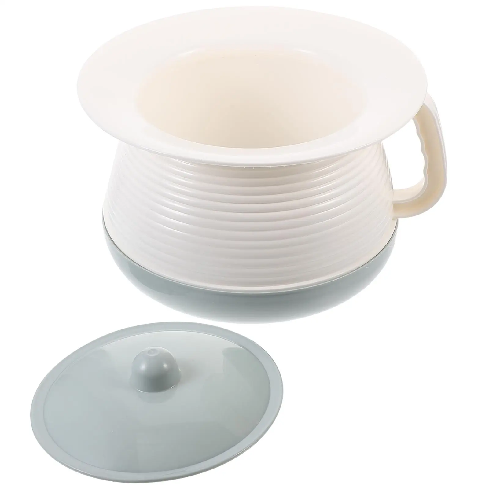 

Portable Urine Pot for Elderly Baby Women Bedpan Dustproof Spittoon Night Potty Easy Clean PP Plastic Long Use Practical Design