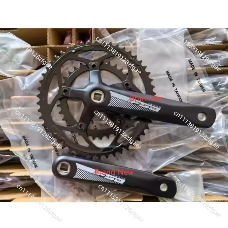 For FSA Tempo Compact Road Chainset, 50/34T or 48/32T with 170-175mm Crank Arm JIS Square Taper 110/80mm BCD 10/11 Speed