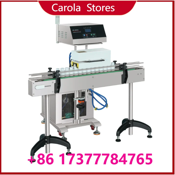 Water Cooled Induction Sealer, Automatic Aluminum Foil Capping Machine, Electromagnetic Induction Bottle Sealing Equipment