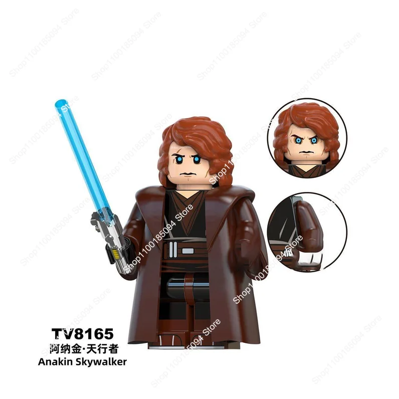 HEROCROSS Superhelden-Figuren Bausteine Boba Fett Darth Talon Poggle Barriss Offee Darth Malak Plo Koon Zusammenbau-Spielzeug