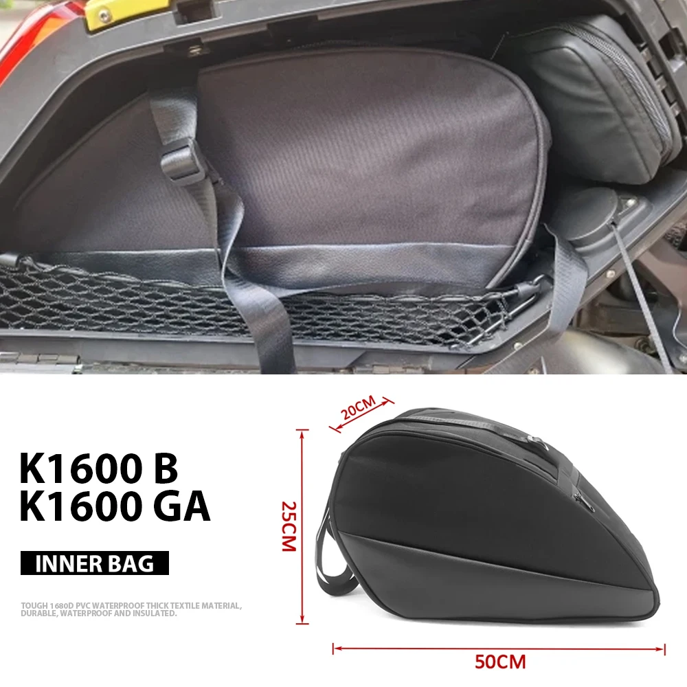 

For Bmw k1600b k1600ga k1600 Grand America K1600GA 2 Pairs Of Motorcycle Accessories Side Luggage Bags Saddle Lining Bags