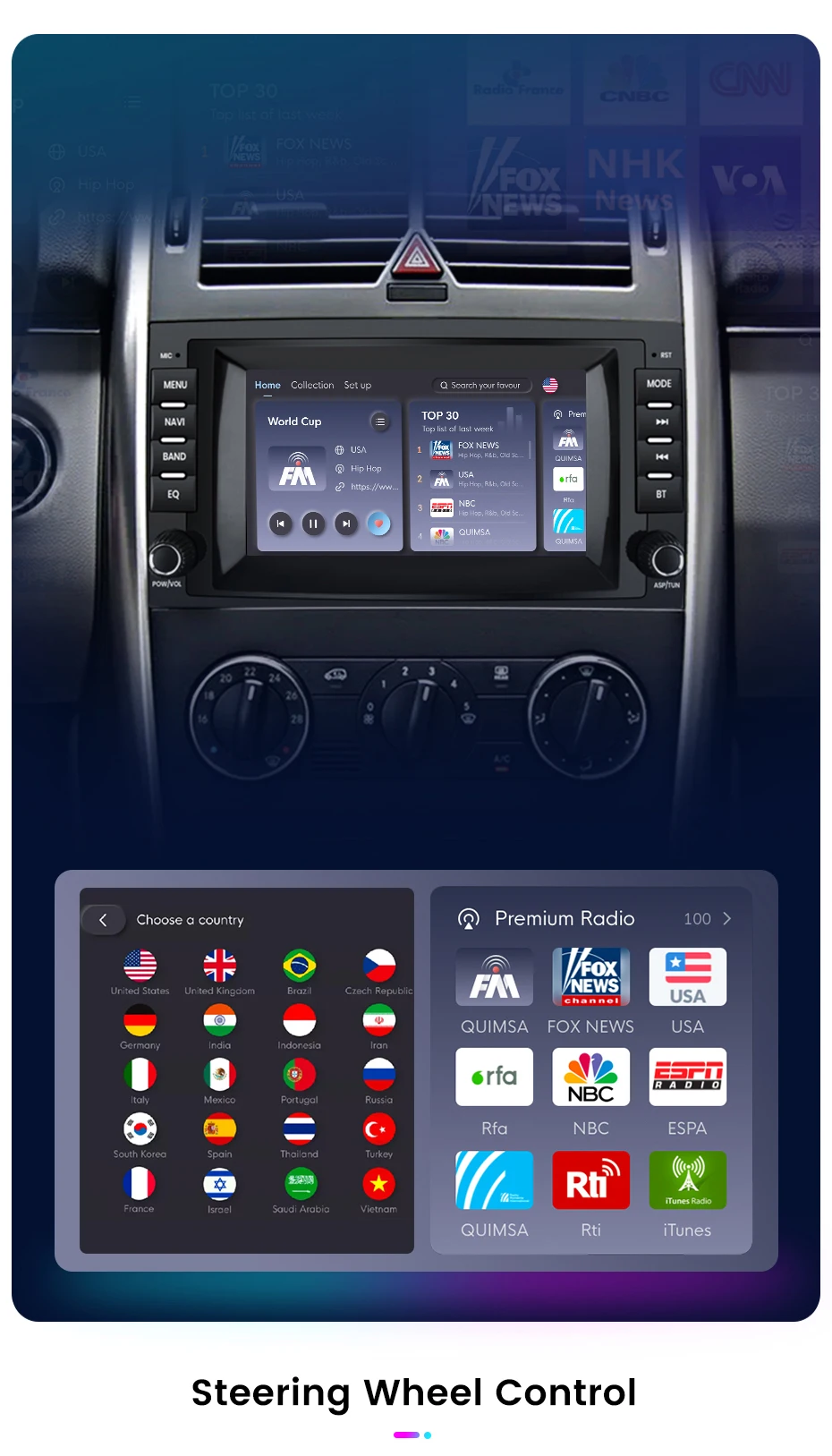 Junsun android auto radio für mercedes benz b200 klasse sprinter w906 viano vito w639 carplay auto multimedia gps 2din autoradio – Detail 18