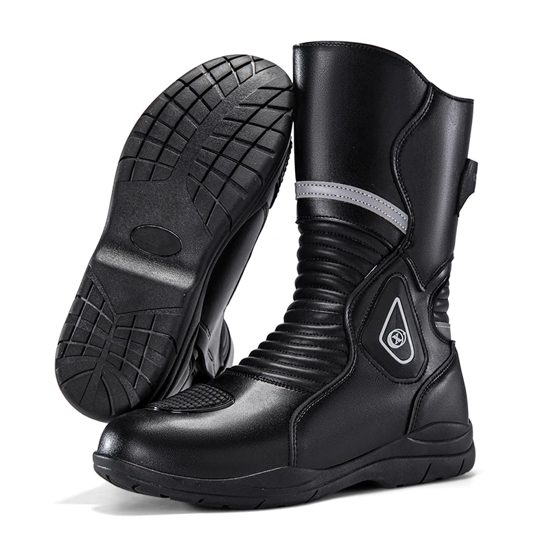 Motorcycle Cycling Boots Four Seasons New Men's Casual High-top Safety Protection Shoes Cross Country Boots Outdoor Riding Boots