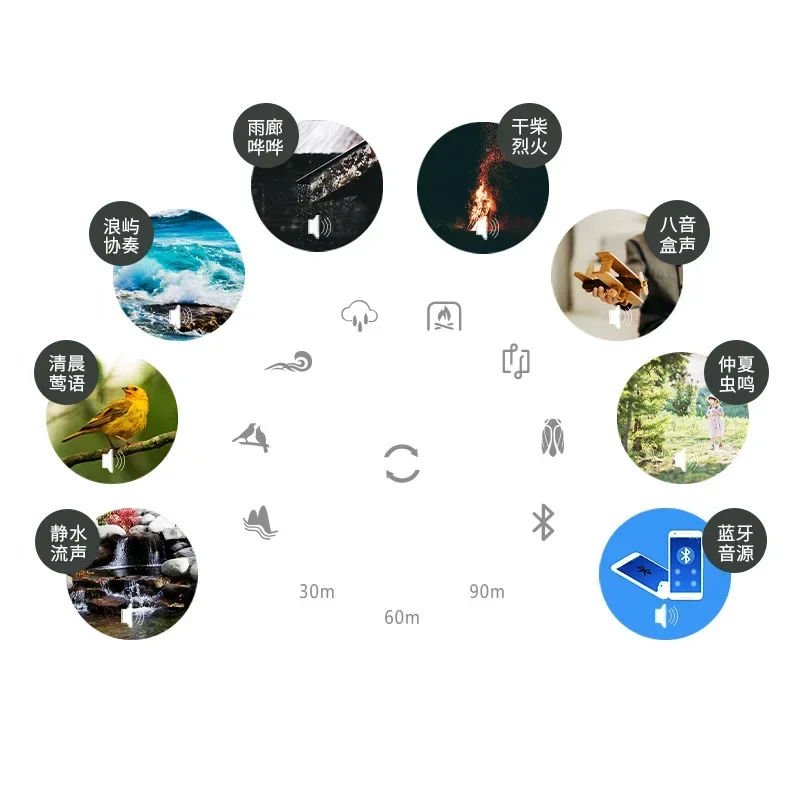 Firefly with sleep speaker white noise instrument with  insomnia second  aid intelligent sleep instrument