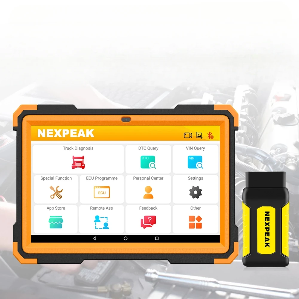 NEXPEAK K2 для тяжелых грузовиков диагностический сканер двигатель ABS DPF полная система OBD2 Diagnosti