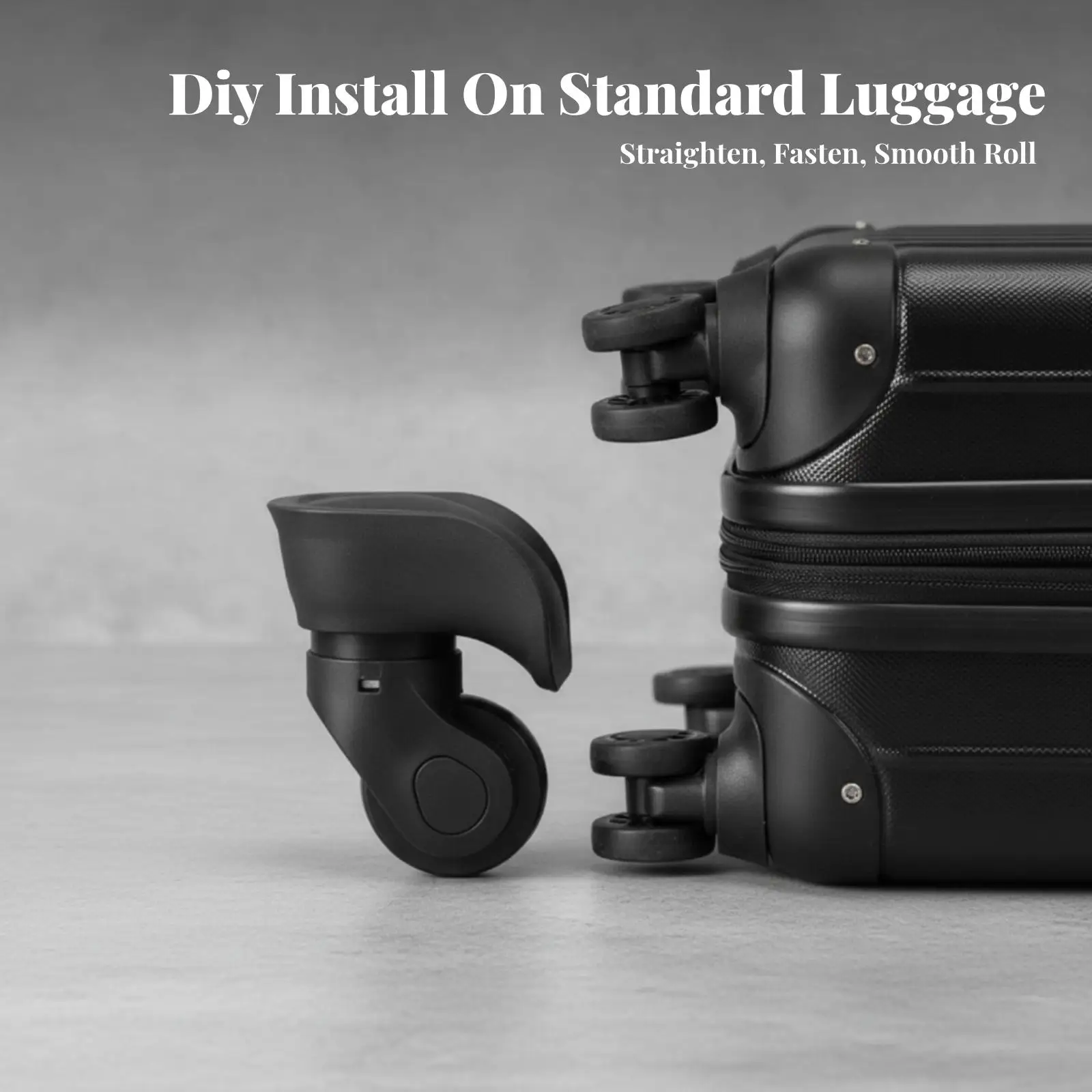 Suitcase Caster Assembly Easy to Install Luggage Wheel Replacement Luggage Replacement Wheel Universal Hardware Compatible