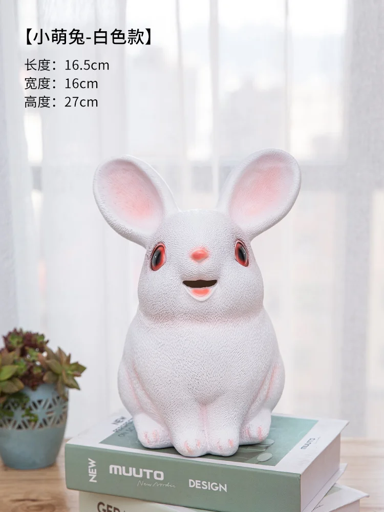 Piggy Bank Kids Money Box Money Savings Organizer Coin Bank Originality Cute Rabbit Banknote Coin Saving Pot Birthday Present