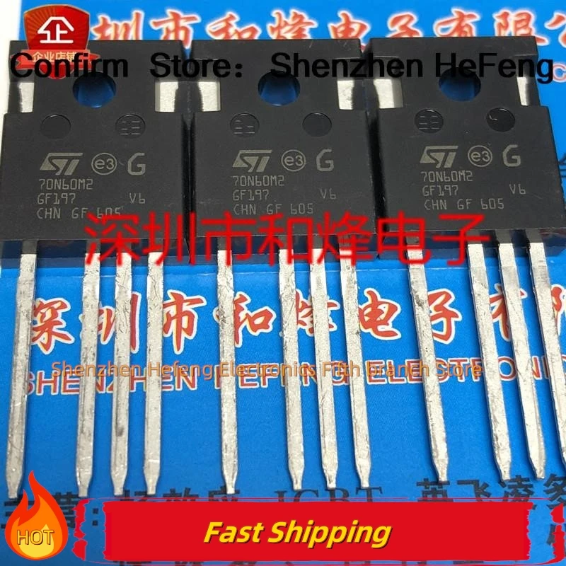 5PCS-10PCS STW70N60M2-4 70N60M2  TO-247-4  NEW AND ORIGINAL  Quality Can Be Purchased