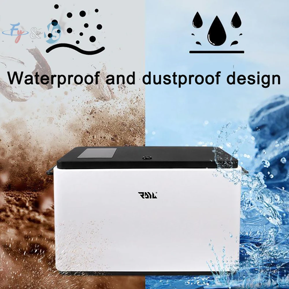 

High Pressure Fog Misting System with Touchscreen - Frequency Conversion Silent Cooling for Dust Control & Summer Use