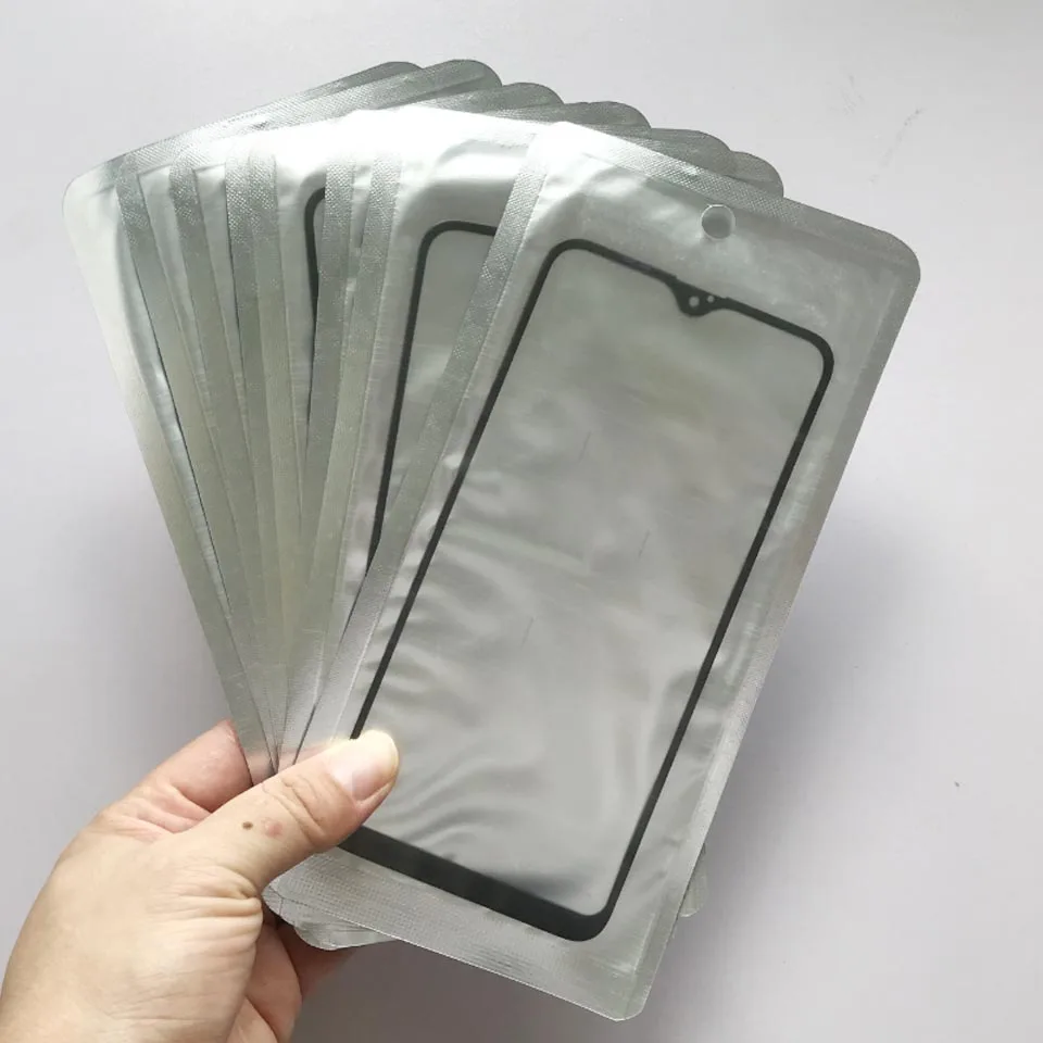 10Pcs\Lot For Xiaomi Redmi 9 9A 9C 9T 10X K30S K20 K30 Pro LCD Touch Screen Outer Lens Glass With Laminated OCA