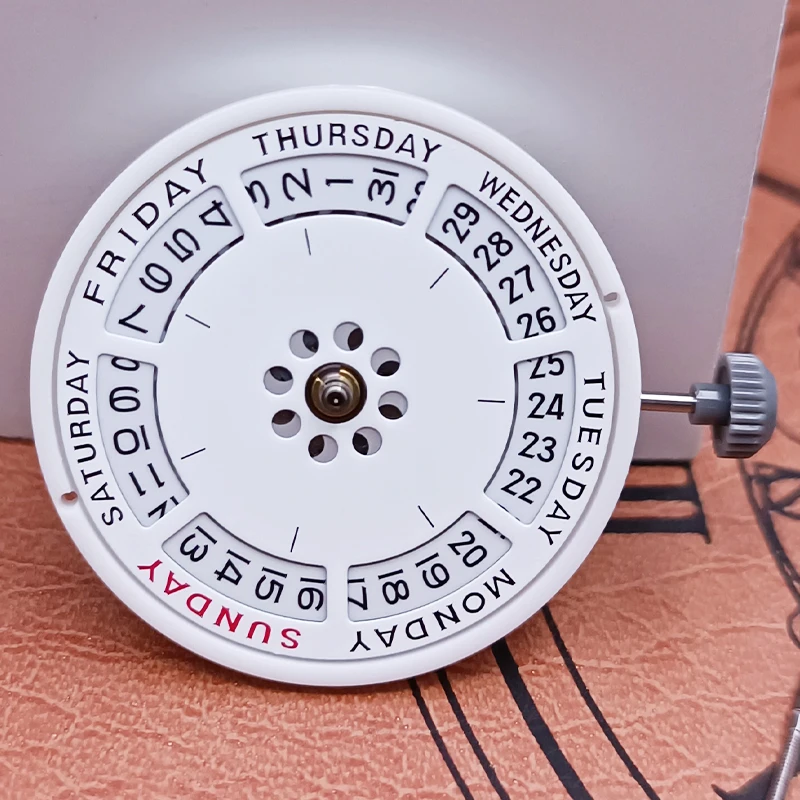 8285 حركة الساعة الميكانيكية عالية الدقة صعودا وهبوطا إصلاح ساعة التقويم المزدوج واستبدال ملحقات الحركة