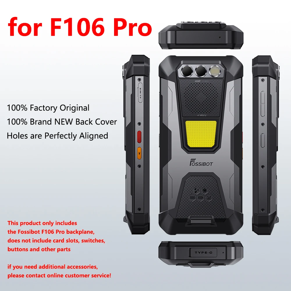 Original Back Case Cover for Fossibot F106 Pro