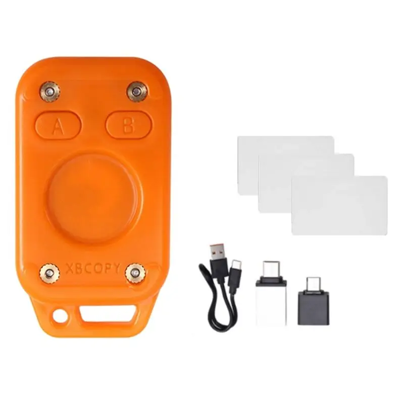 ABZZ-Chameleon V2.0 Upgrade Restart RFID Smart Chip Reader Emulator 125Khz/13.56Mhz Duplicator Duplicator+ 3X CUID Card