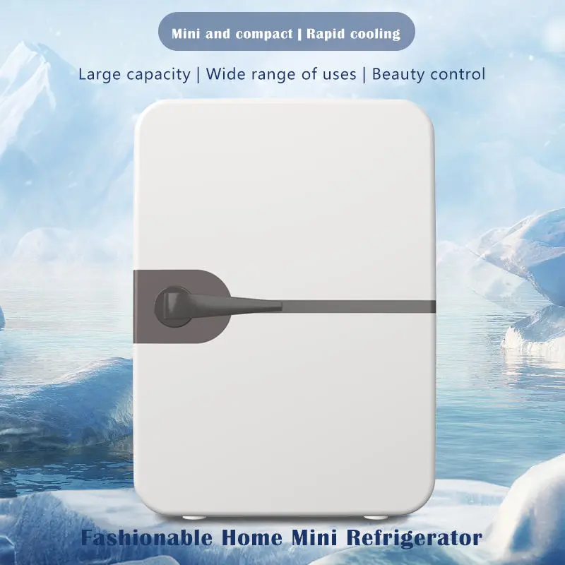 6L 12V Mini Car Refrigerator Portable Upright Freezer for RV Mobile Use Electric Battery Powered
