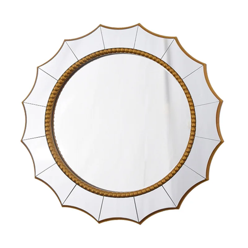 European neoclassical three-dimensional hanging mirror decorative mirror mystery mirror bathroom fashion makeup