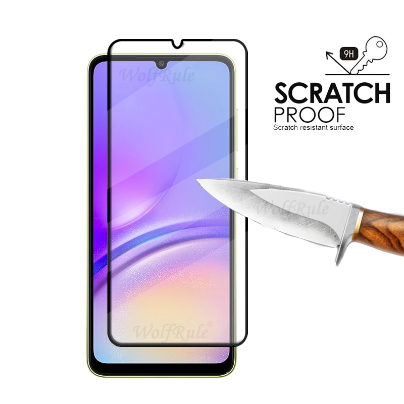 6-in-1 für Samsung Galaxy A05 Glas Samsung A05 A34 A14 A04 A04S A24 A25 A05s Glas 9h Displays chutz folie Samsung A05 Linsen glas