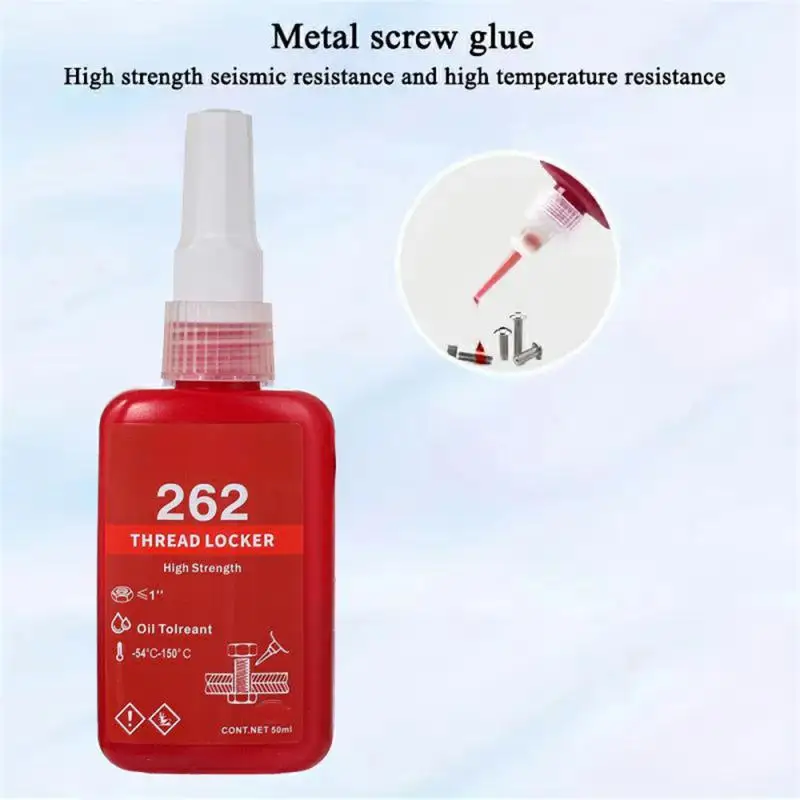 50ml Threadlocker 222 242 243 263 271 272 290 Screw Glue Quickly Cured Thread Locking Agent Anaerobic Adhesive Glue Anti-loose