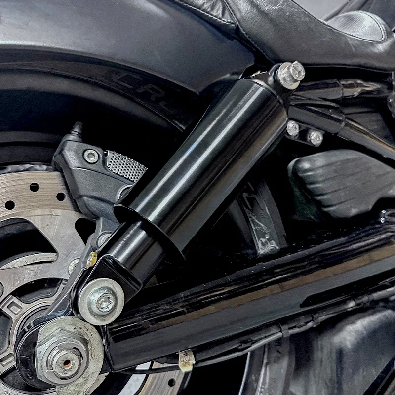 2009-Later HD Touring New Air Ride Suspension Kit أنظمة جسم الدراجة النارية من سبائك الألومنيوم #3