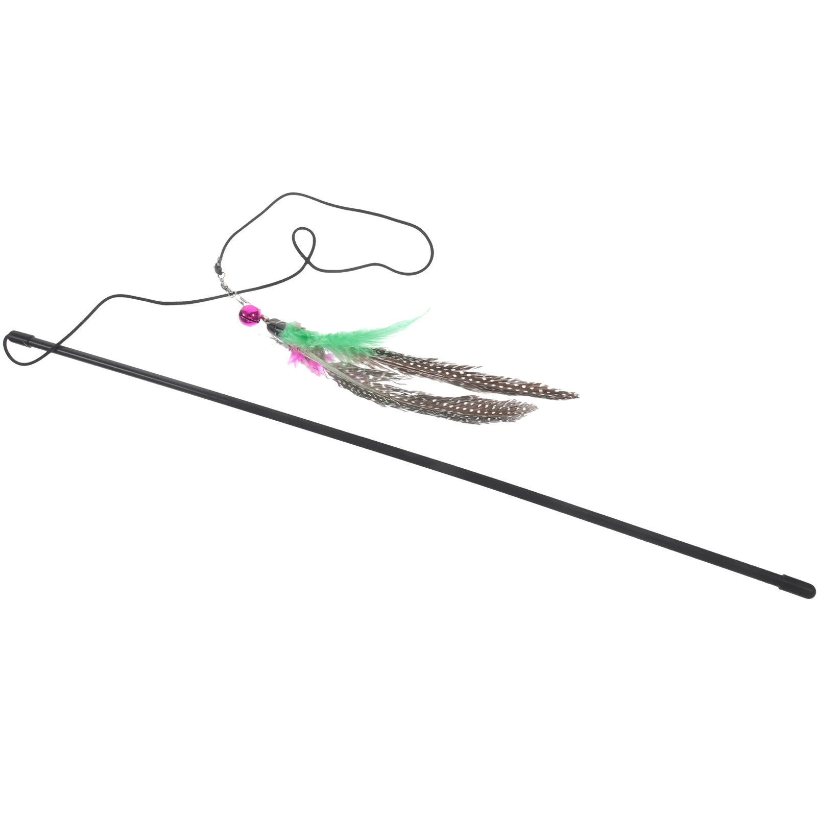 

Kitten teaser Cat dangler rod Kitten bell Cat teaser Kitten dangler rod
