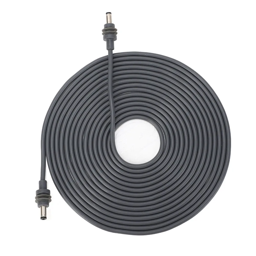 Waterproof 18AWG DC Power Cable IP68 Waterproof 3 Meters/9.84FT Power Cord Cable Male to Male Replacement Cord Outdoor Use