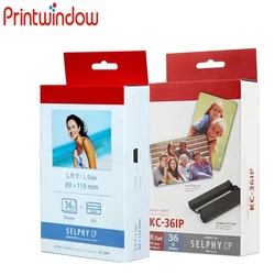 Original New Photo Paper KL-36IP KC-36IP For Canon CP910 CP1200 CP1300 CP1500 3 Inches 5 Inches High Quality