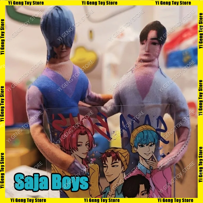 

Фильм Сая для мальчиков, абстрактная совместная кукла, Джину Эбби, загадочная романтическая фигурка ребенка, плюшевые хлопковые вентиляторы, забавная кукла Peluche Brainrot