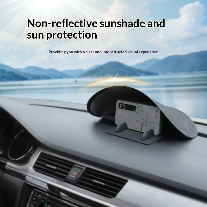 Durable Sun Shade for Car GPS Navigator Effective Sunlight and Heat Barrier