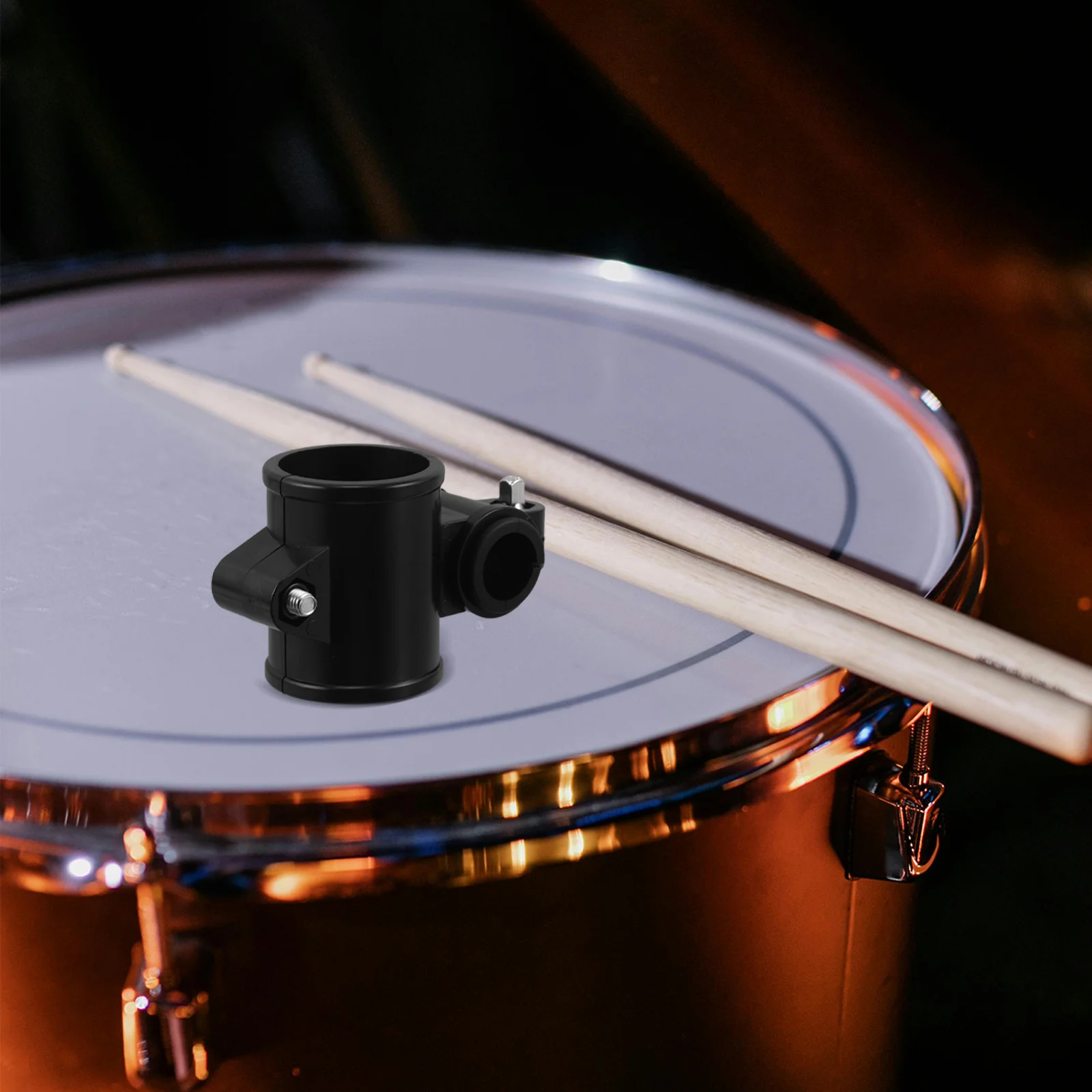 

38Mm Rack T Clamp Electronic Drum Tubing Connector Easy Install For Percussion Frames Compatible With Major Brands Drum