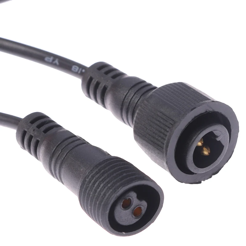 1Pc Universal 3/5/10M Low Frequency Wear Resistant Portable Solar Spotlights Waterproof Cord Extension Cable